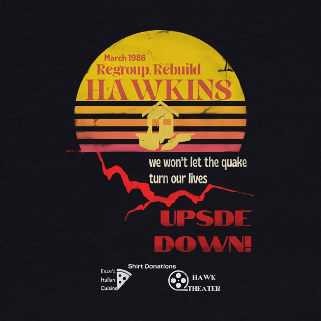 Rebuild Hawkins - Vintage Upside Down by Smagnaferous